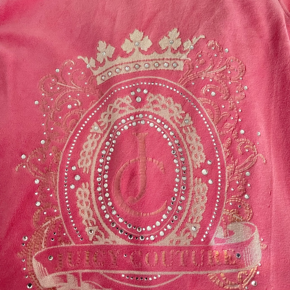 Juicy Couture Sweater Velour Size L